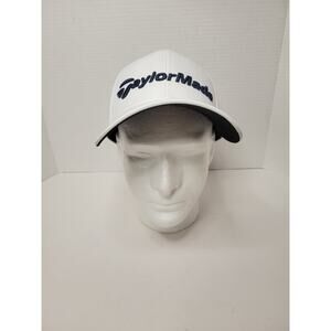 TaylorMade Golf Hat White One Size Fits All Adjustable